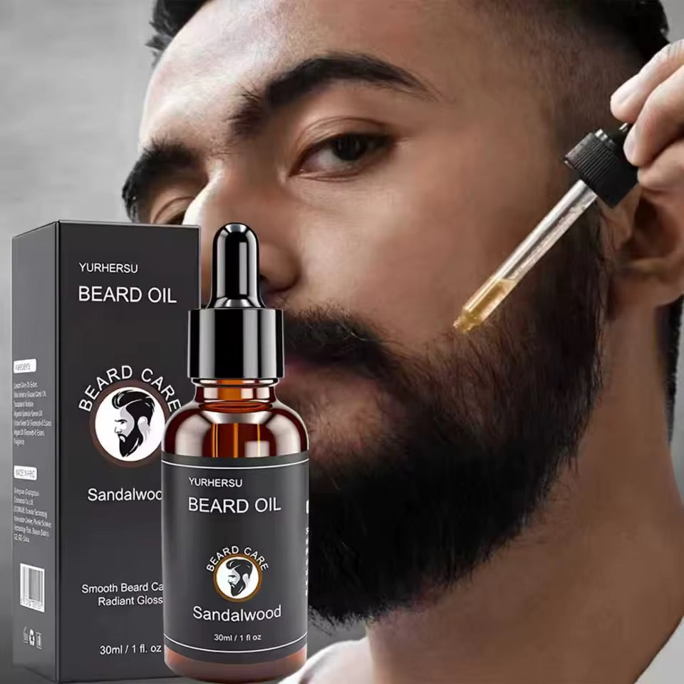 Men's Premium Beard Oil - Sandalwood & Cedar Conditioning Treatment
