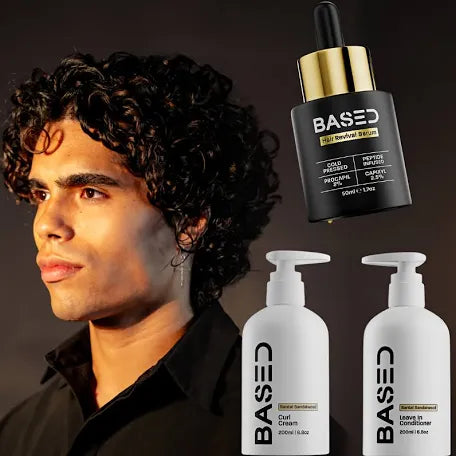 Men's Leave-In Conditioner and Curl Cream- Daily Hair Protection & Moisture
