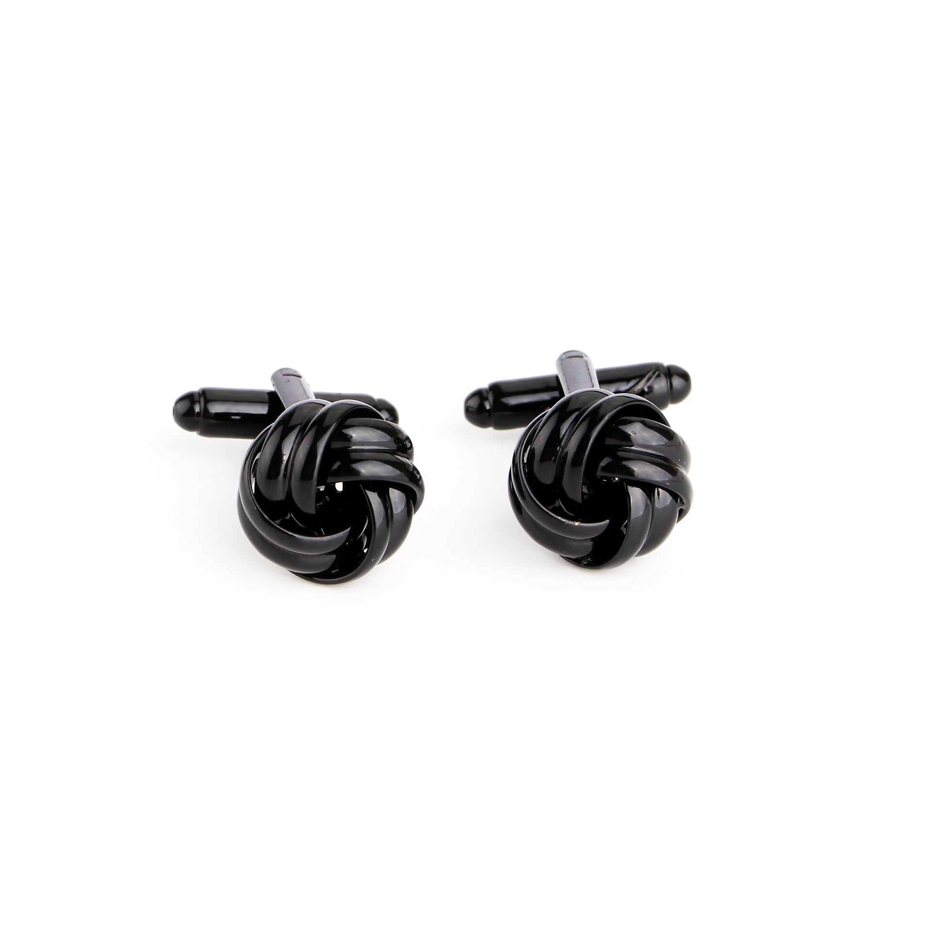 Elegant Flower Cufflinks - Hollow Design Men's Formal Accessories