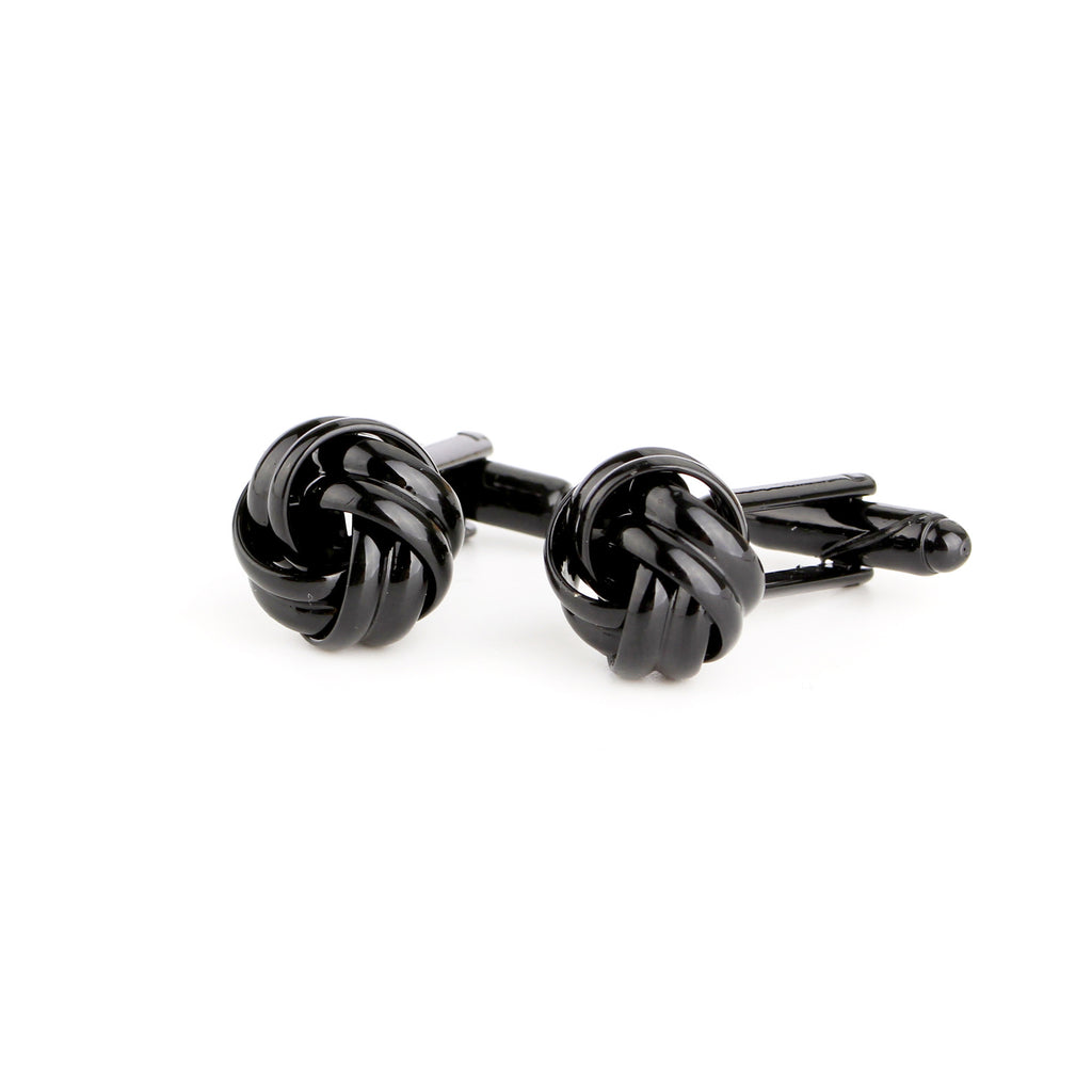 Elegant Flower Cufflinks - Hollow Design Men's Formal Accessories