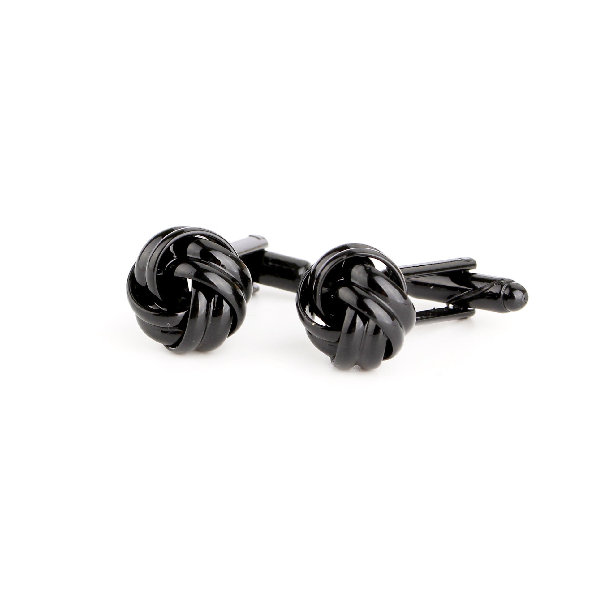 Elegant Flower Cufflinks - Hollow Design Men's Formal Accessories