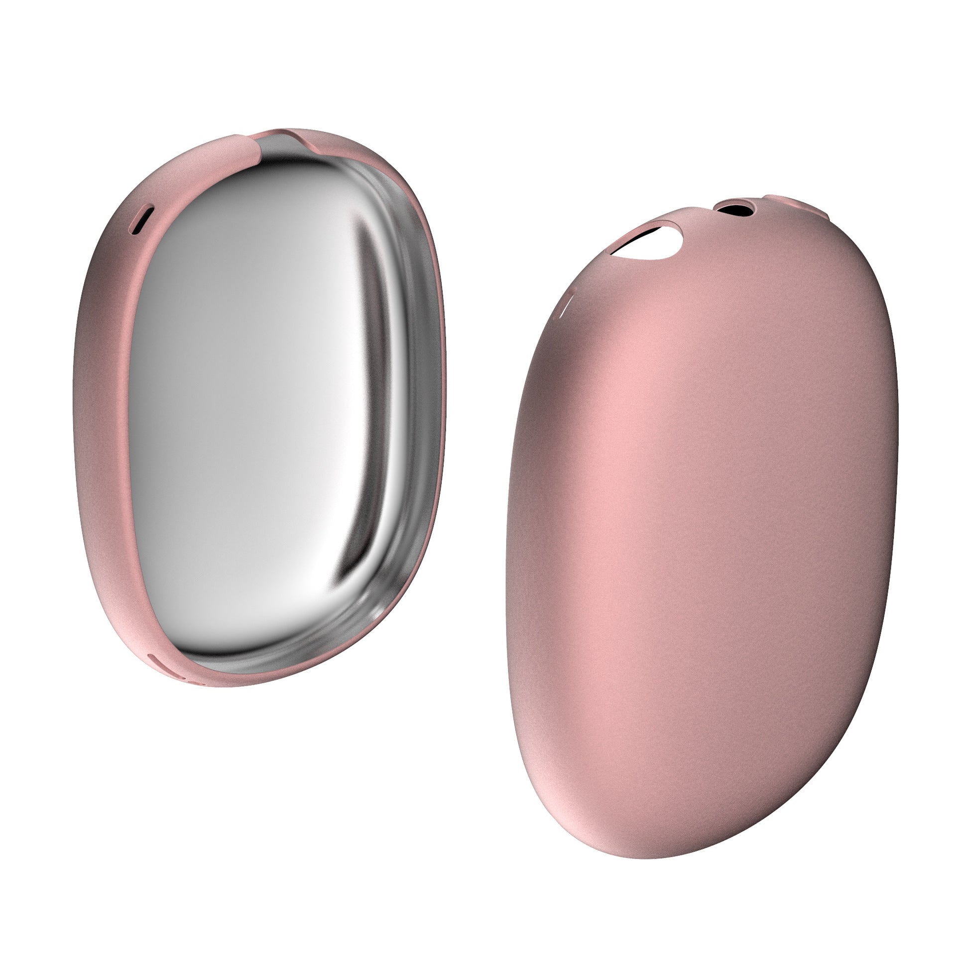 Electroplated Frosted Transparent Earphone Covers For Glowpods  Max