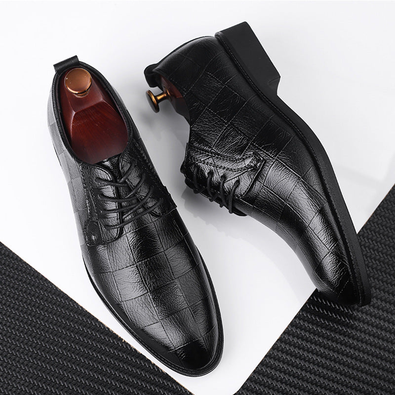 Men's Business Dress Shoes - Professional Black Formal Footwear