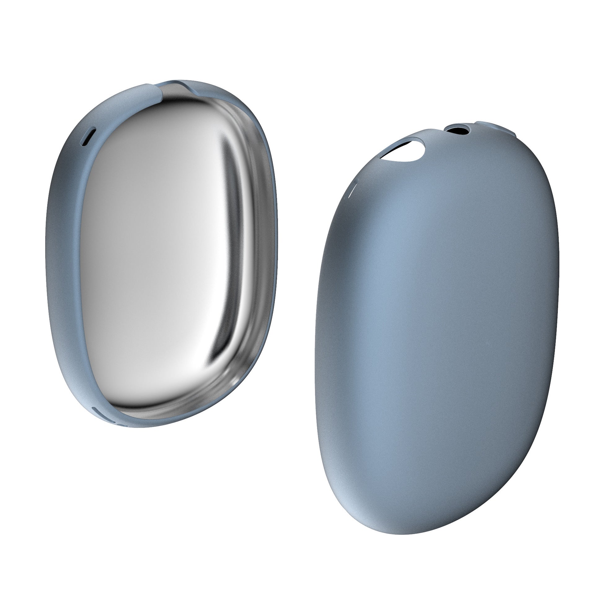 Electroplated Frosted Transparent Earphone Covers For Glowpods  Max