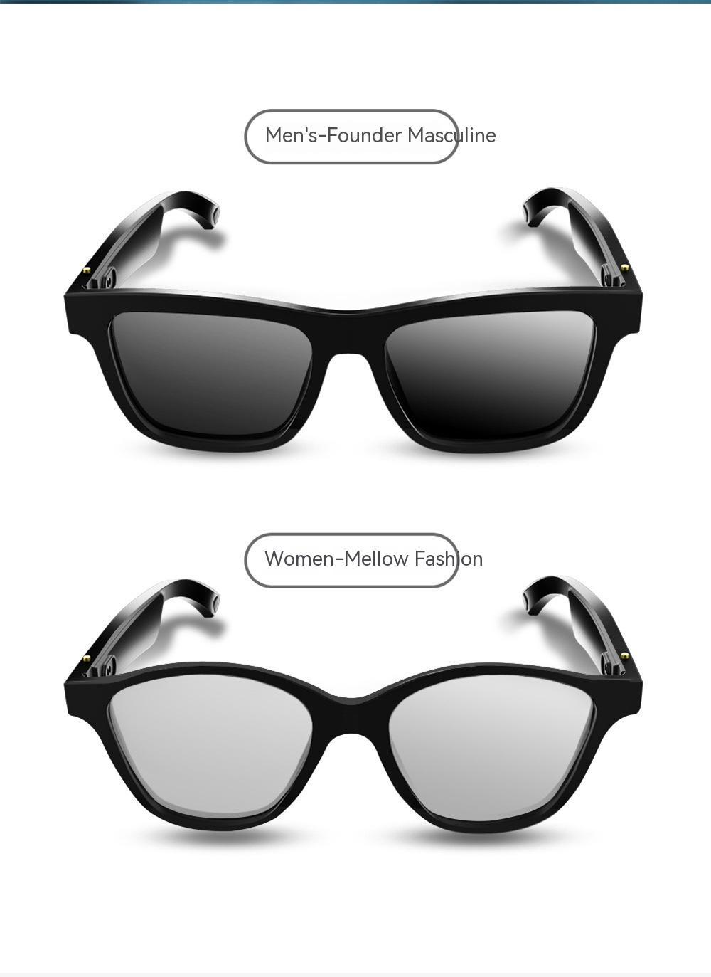 Smart Bluetooth Sunglasses - Wireless Audio Technology Eyewear