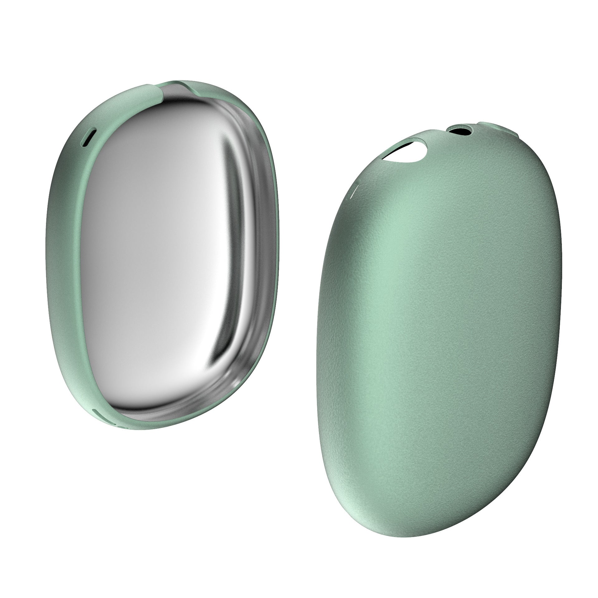 Electroplated Frosted Transparent Earphone Covers For Glowpods  Max