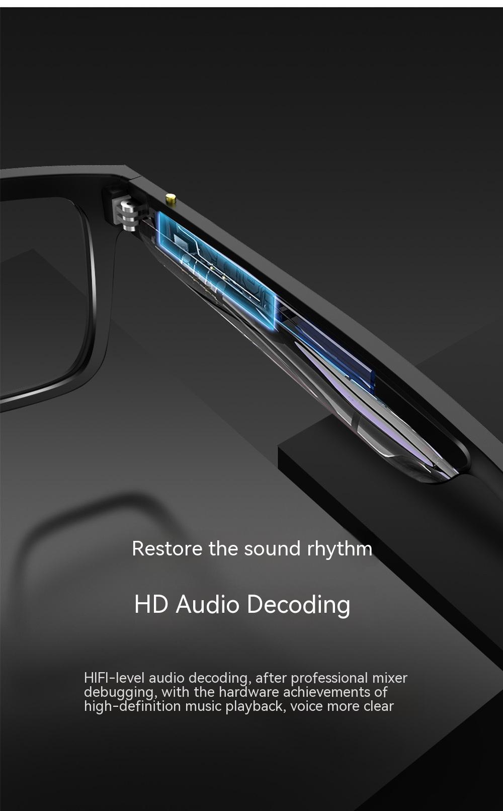 Smart Bluetooth Sunglasses - Wireless Audio Technology Eyewear