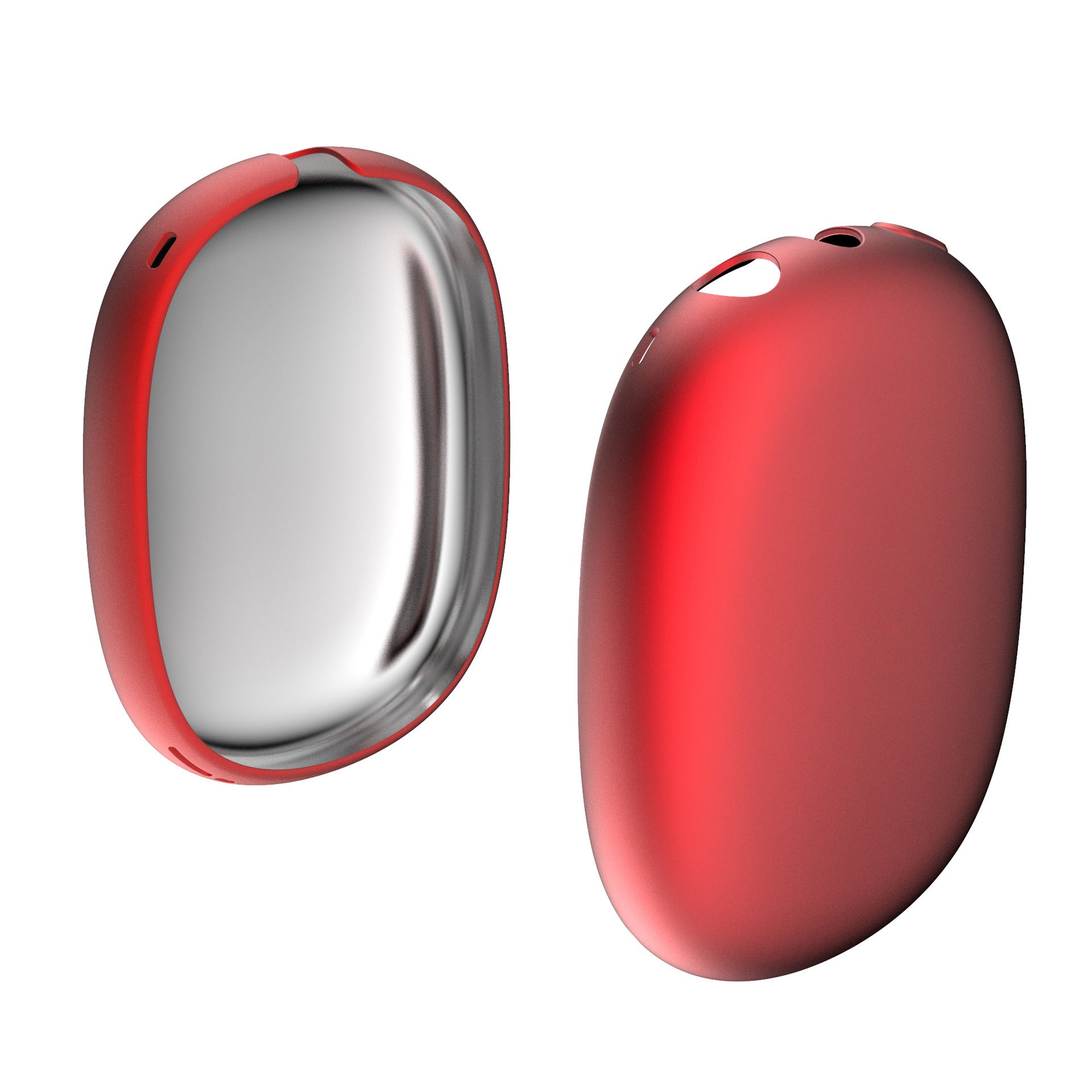 Electroplated Frosted Transparent Earphone Covers For Glowpods  Max
