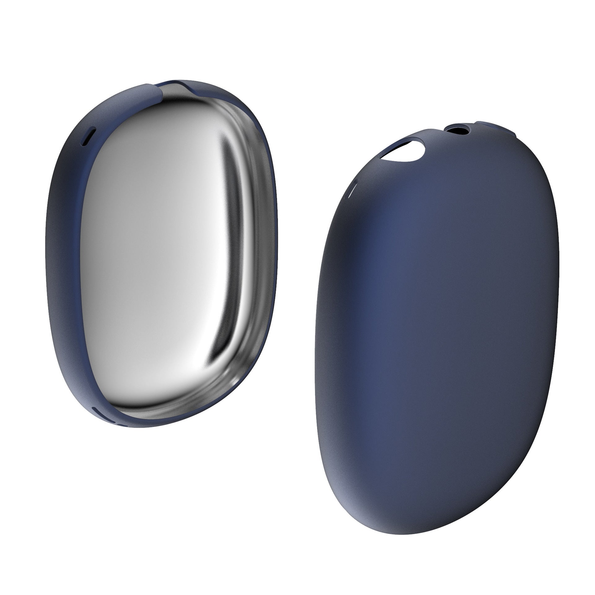 Electroplated Frosted Transparent Earphone Covers For Glowpods  Max